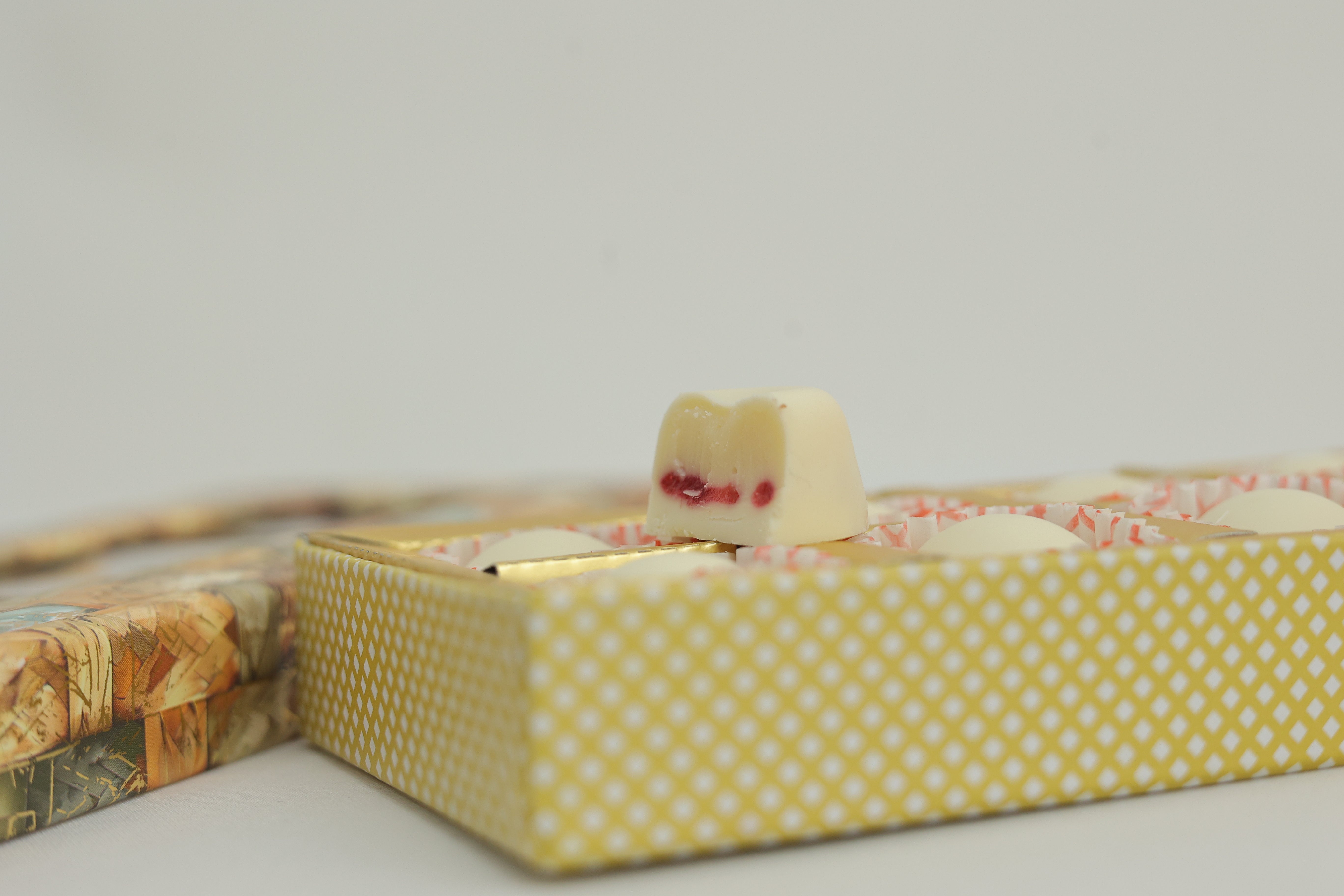 Strawberry White Chocolate Bonbons