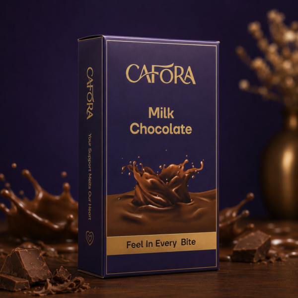 CAFORA Premium Milk Chocolate with Almonds-17g