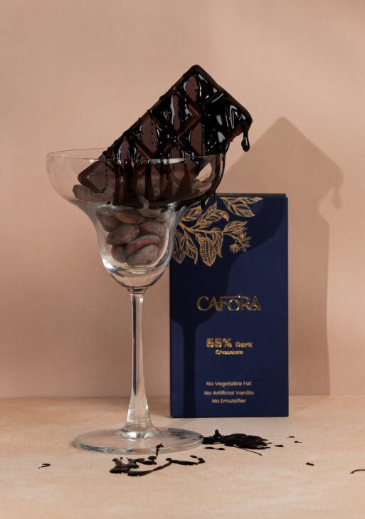 CAFORA 55% Dark Chocolate | Bean to Bar | 17g