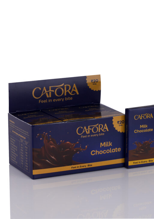 CAFORA Premium Milk Chocolate with Almonds-17g