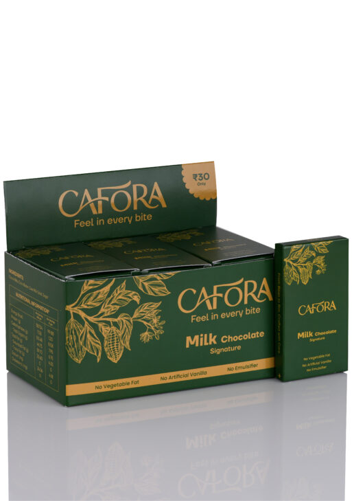 CAFORA Signature Milk Chocolate Bar – 48g