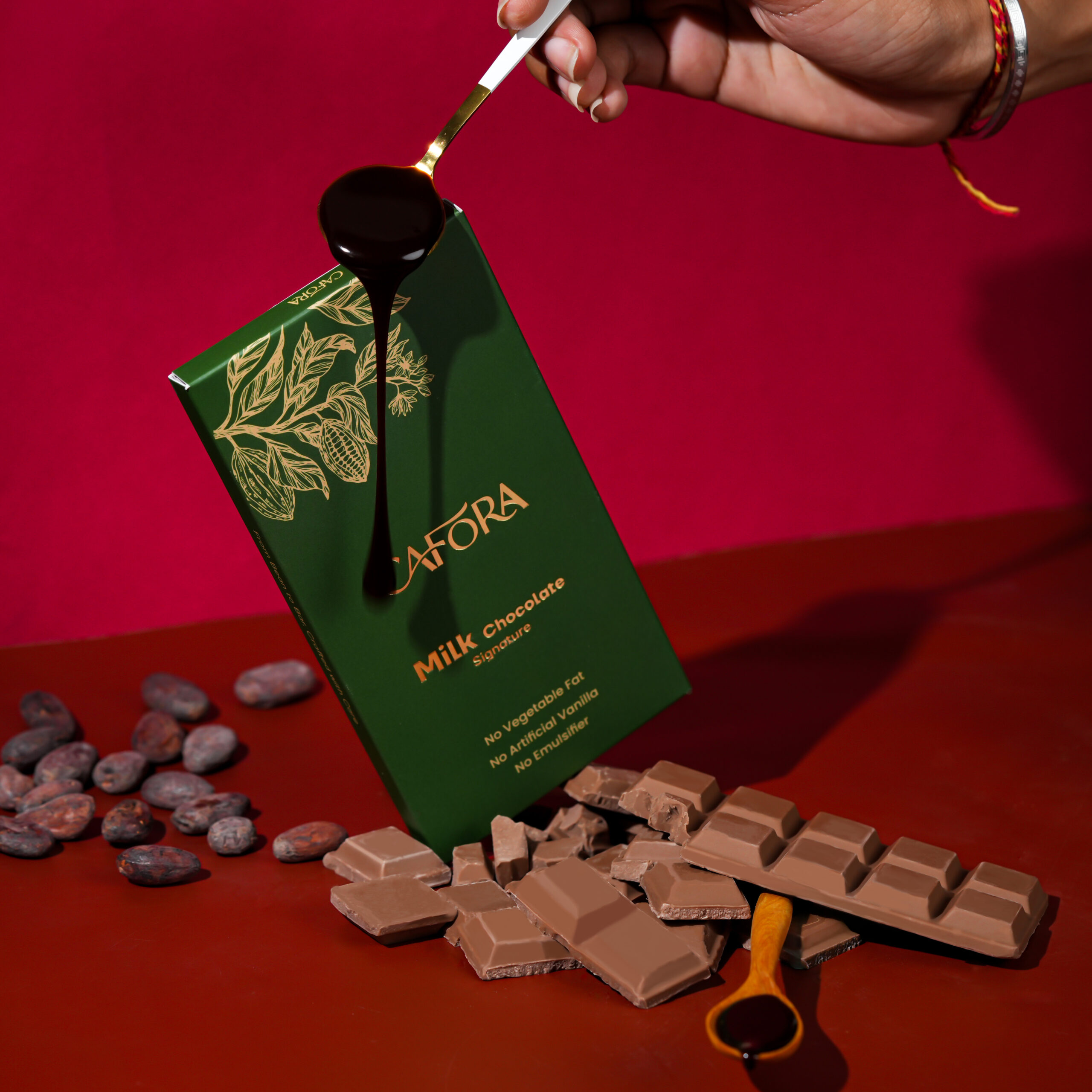 CAFORA Signature Milk Chocolate Bar – 17g