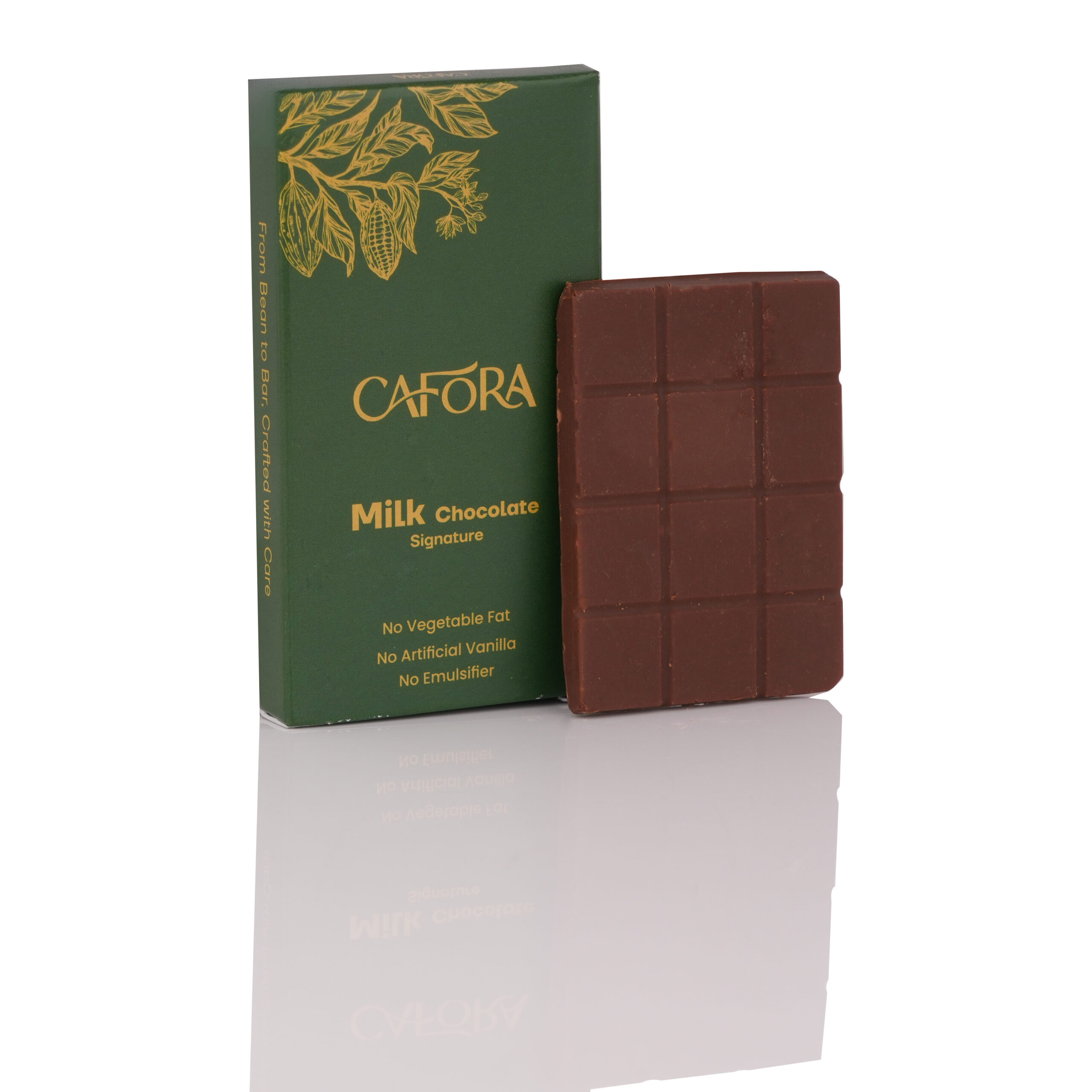 CAFORA Signature Milk Chocolate Bar – 17g - Image 2