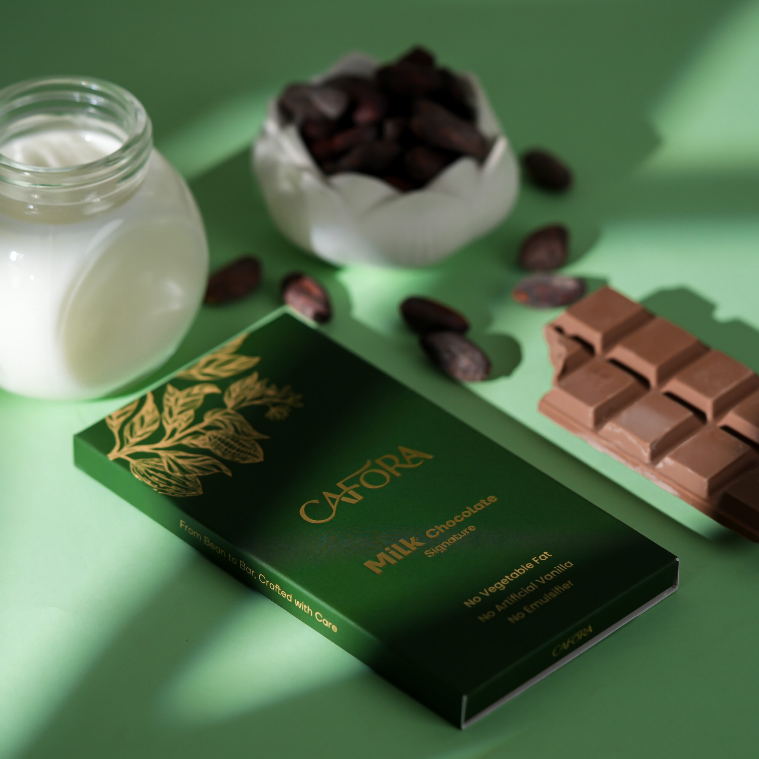 CAFORA Signature Milk Chocolate Bar – 17g - Image 5