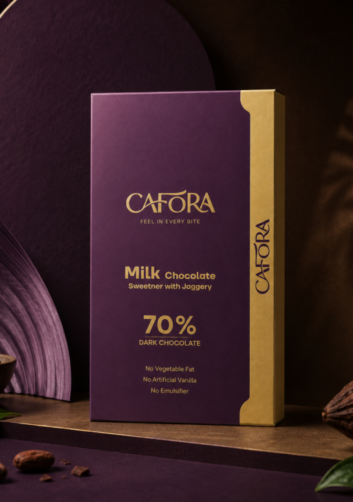CAFORA Milk Chocolate with Jaggery – 17g