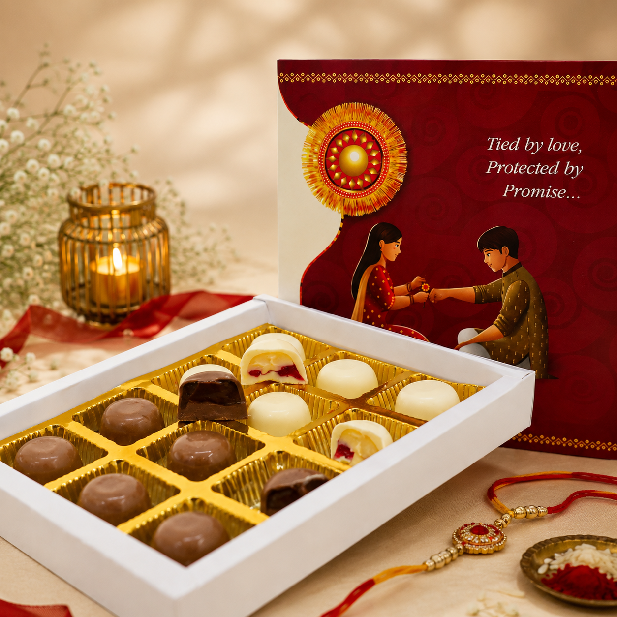 Raksha Bandhan Premium Chocolate Gift Box