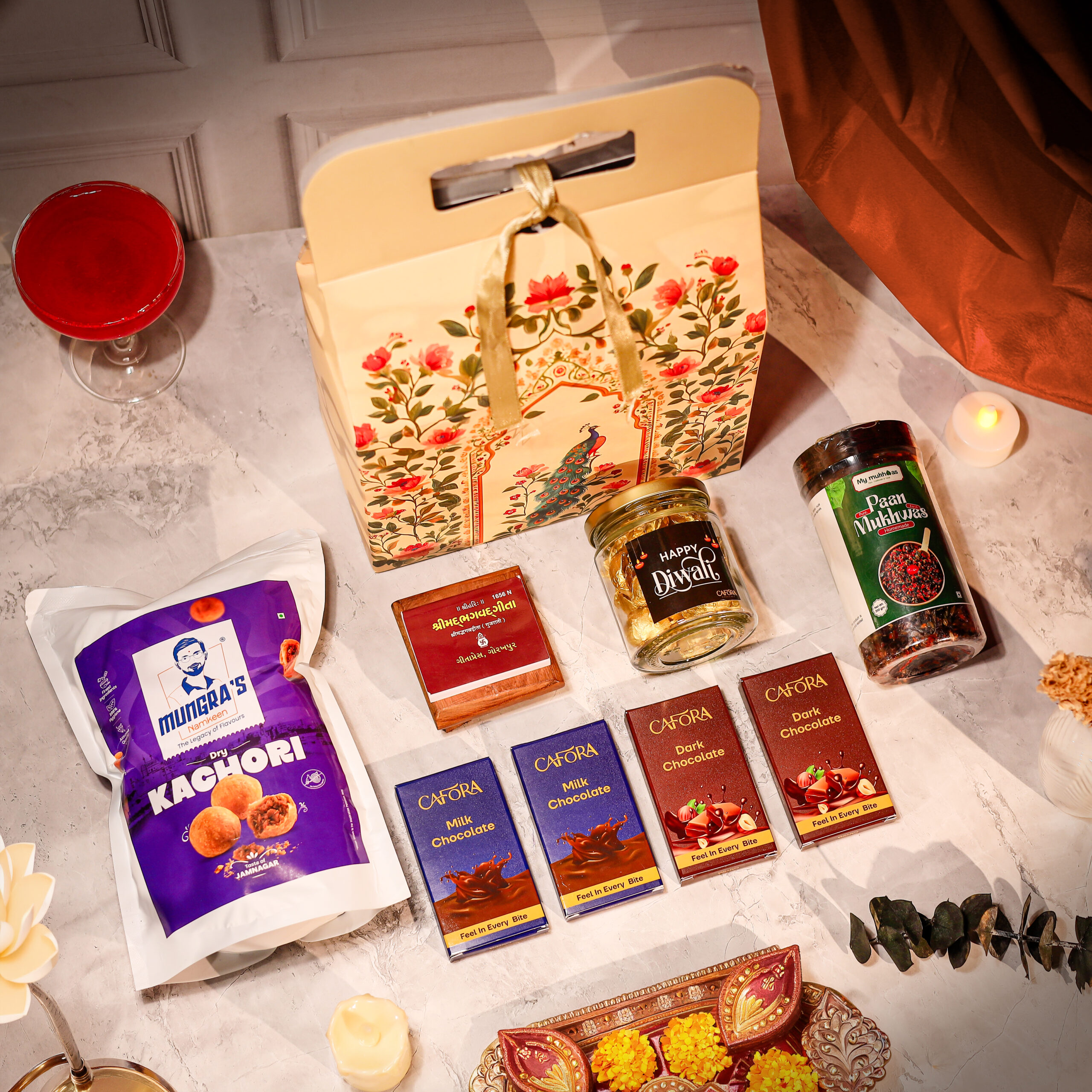 CAFORA Premium Diwali Gift Hamper – Traditional Festive Gift Box - Image 4