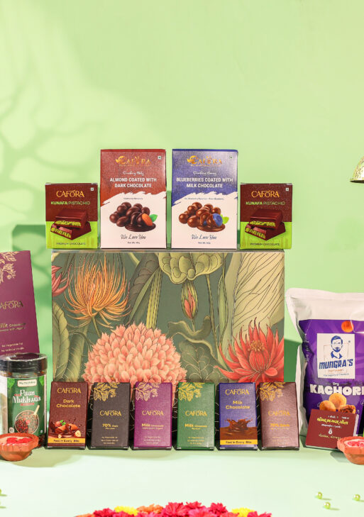 CAFORA Premium Diwali Gift Box – Exclusive Chocolate & Festive Hamper