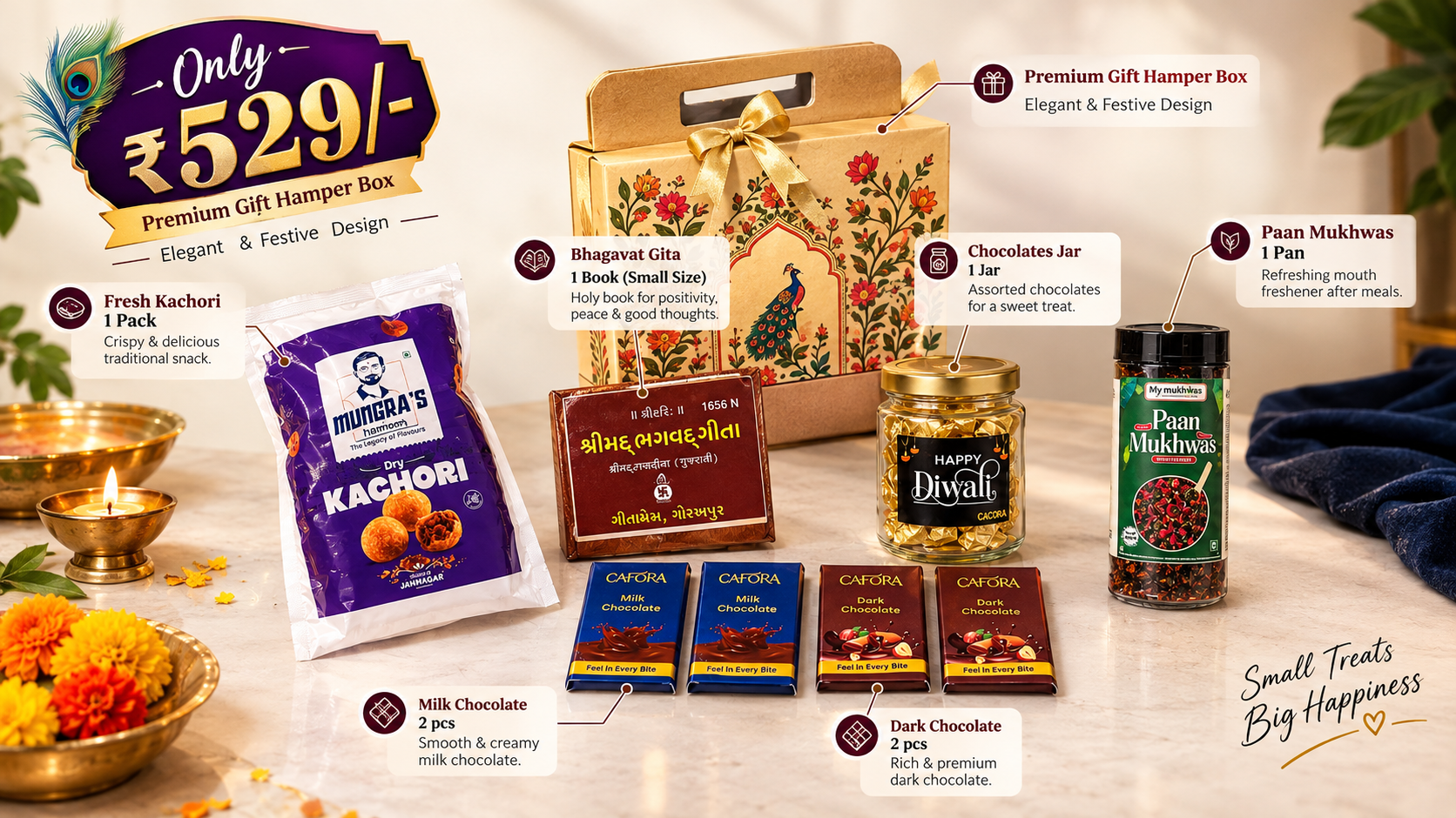 Premium Festive Gift Hamper ₹529