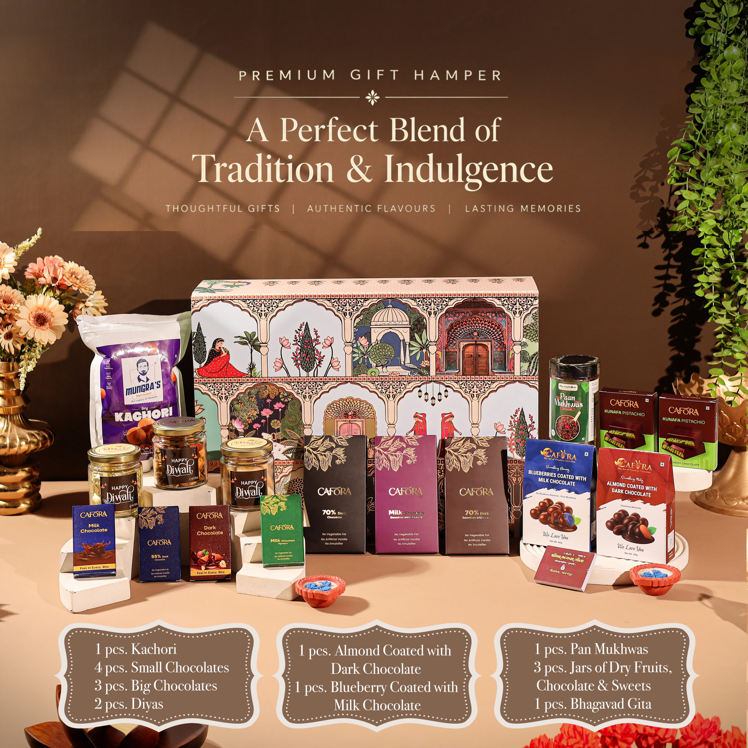 Premium Diwali Gift Hamper – A Perfect Blend of Tradition & Indulgence - Image 3