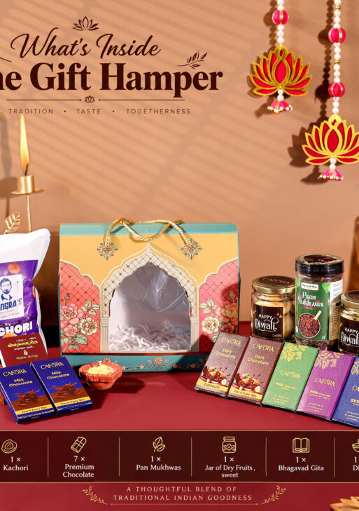 Premium Diwali Gift Hamper | Chocolates, Dry Fruits & Diya